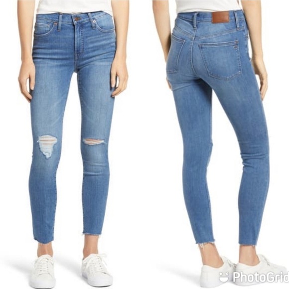 Madewell 9” Mid-Rise Skinny Jeans - Picture 4 of 13